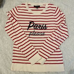 Banana republic graphic sweater